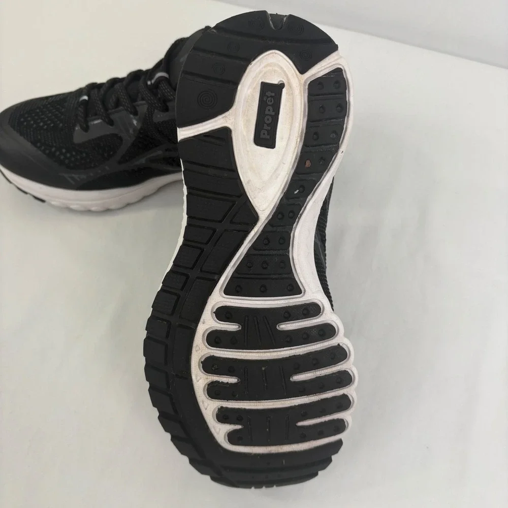 Propet One LT Black‎ Grey Mesh Running Walking Sneakers Shoes Women's Size 6.5